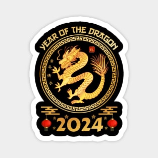 2024 Year of the Dragon - Chinese New Year 202 Magnet