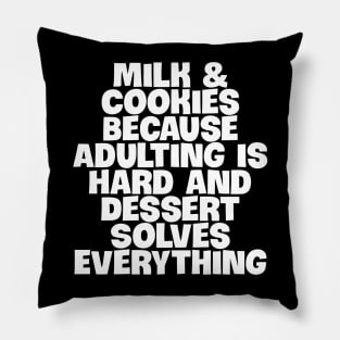 Milk and Cookies Pillow