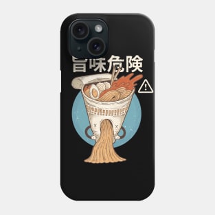 Warning! Hot Noodles! Phone Case