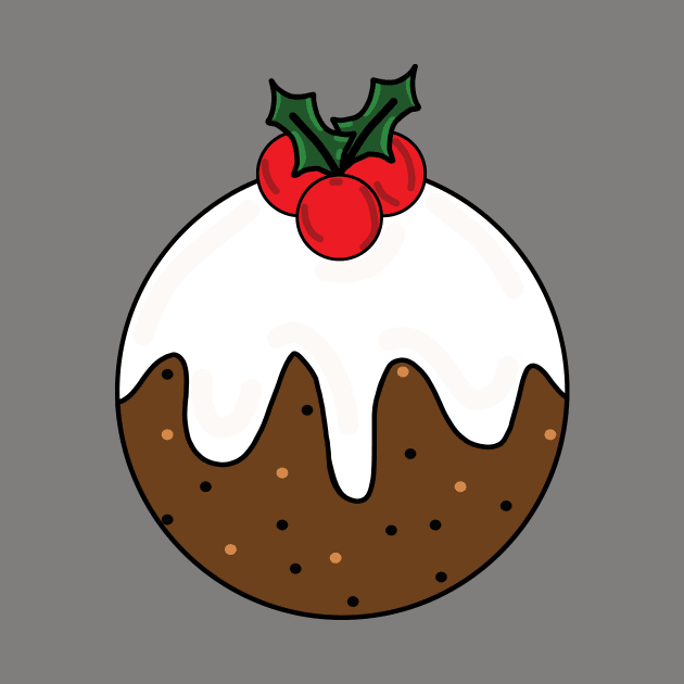 Jolly Christmas Pudding by Rhubarb Myrtle