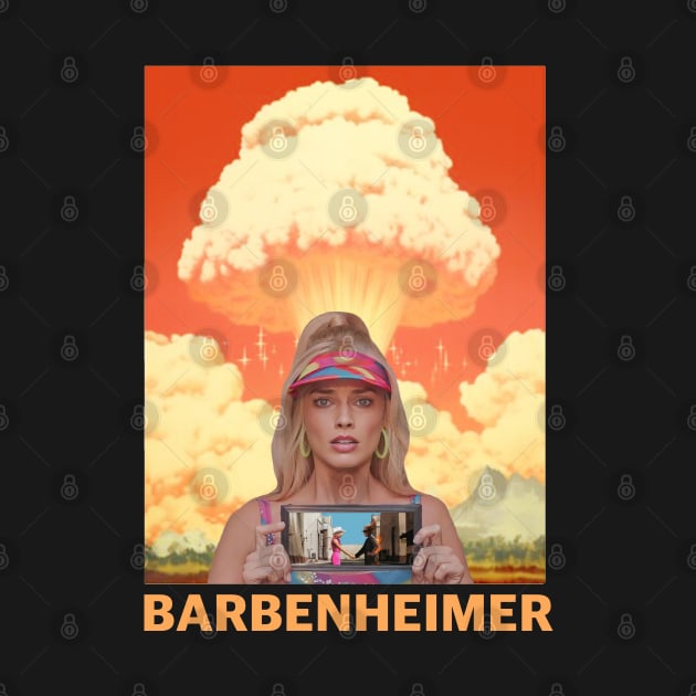Barbie x Oppenheimer // Barbenheimer by Indranunik