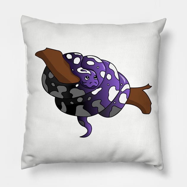 Pride Python Pillow by traditionation