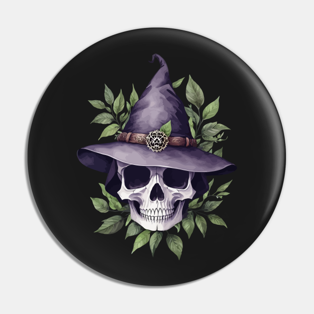 Wildcraft Witchery Witch Skull Witch Hat Darkly Enchanting Skull