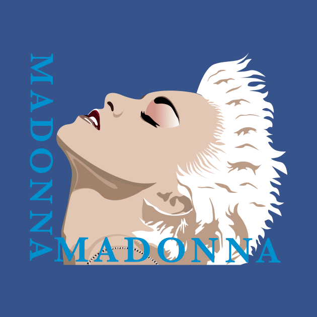 Madonna True Blue Album Cover Pop Art by CGD