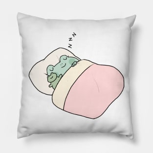 Sleepy frog Pillow