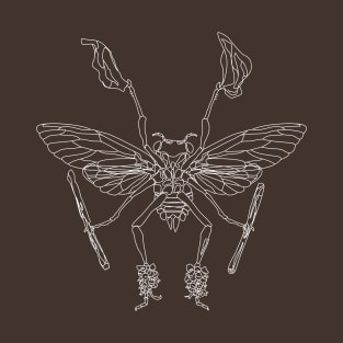 Morris Cicada (light on dark) T-Shirt