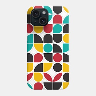 Abstract Seamless Geometric Pattern Colorful Wallpaper Phone Case