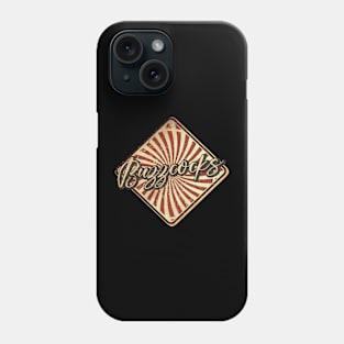 Buzzcocks vintage design on top Phone Case