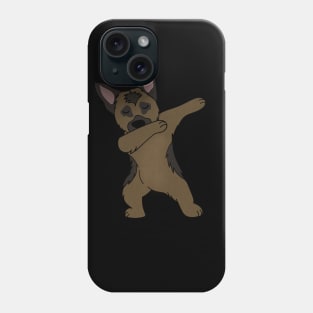 German Shepherd Dab Dance Funny Dabbing Phone Case