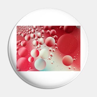 Red abstract bubbles Pin