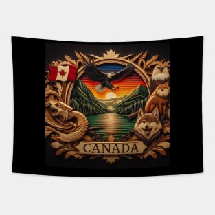 Canada is Beautiful . Tapestry