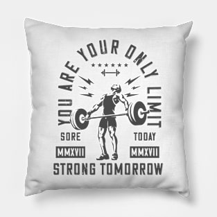 Good things come to those who sweat Pillow