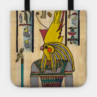 horus cockatiel Tote