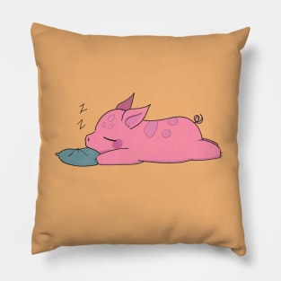 Kawaii Sleeping baby pig is cute Pillow