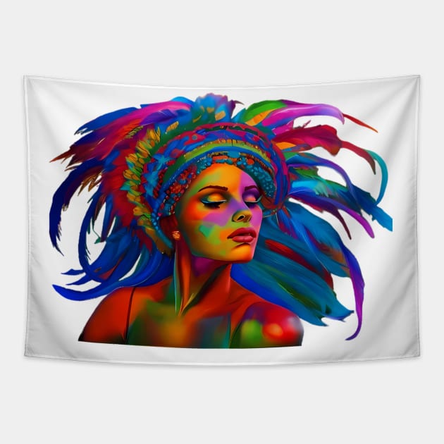 Latina at Festival Tapestry by Urban Gypsy Designs