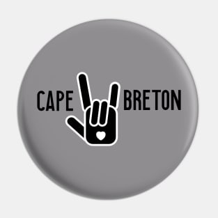 CAPE BRETON I LOVE YOU Pin