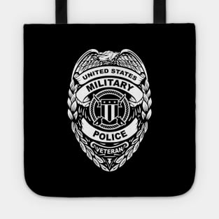 U.S. Military Police Veteran White Badge Tote