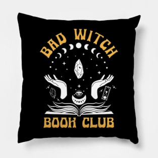 Bad Witch Book Club Pillow