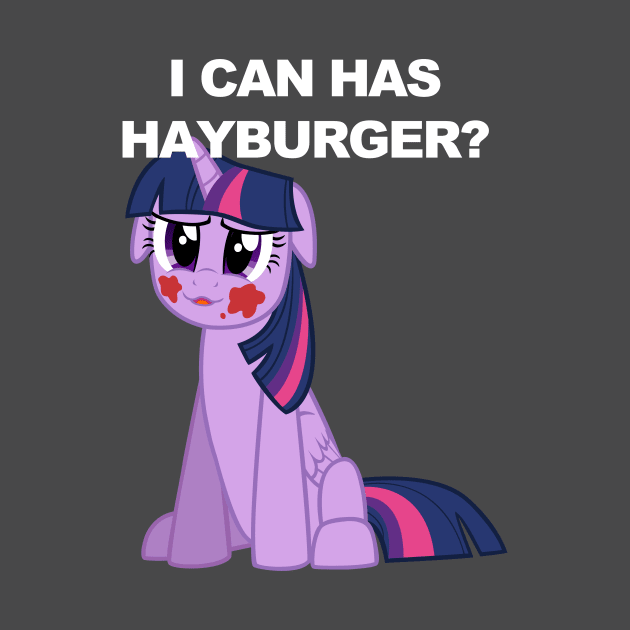 I Can Has Hayburger? (Princess Twilight) by Pegajen