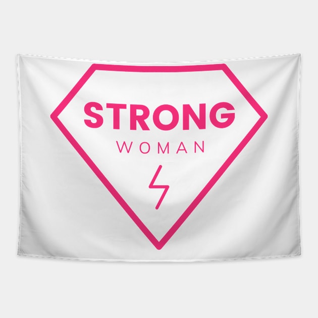 Strong Woman Tapestry by MaiKStore