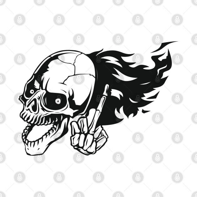 Black Skull by Whatastory