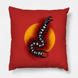 Skullipede Pillow