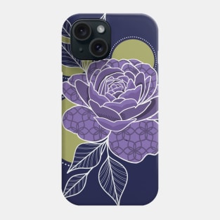 Grape and Olive Bloom Phone Case