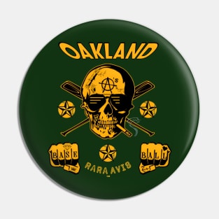 Oakland Baseball Pin