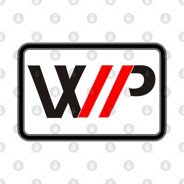 Letter WIIP by SoftSic Creative