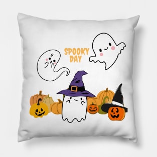 spooky day Pillow