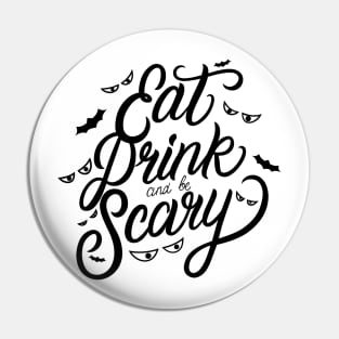 Eat, Drink, and Be Scary: Halloween Costume Delight Pin