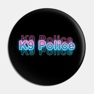 K9 Police Pin