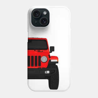 WRANGLER RED Phone Case