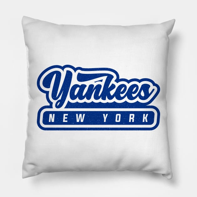 NY Yankees 01 Pillow by Karambol