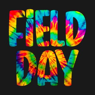 Field Day Tie Dye School Field Day Last Day Of School T-Shirt