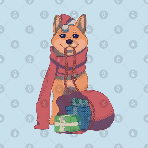 Christmas Doge by Tint Stamp