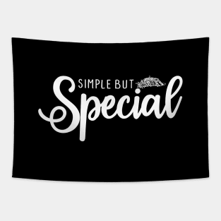 Simple but Special Text design Tapestry