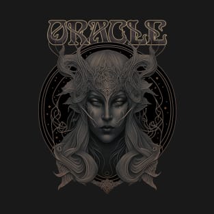 Oracle - Ancient Witch Priestess of Prophecy Art Nouveau T-Shirt