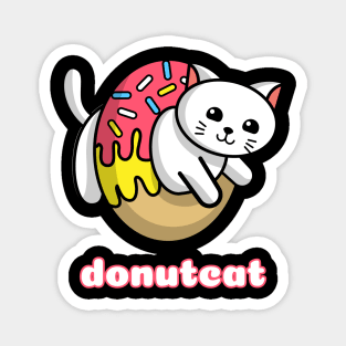 Donutcat Cat Donut Donut Resist Donut Judge Cute Donut Economics Magnet