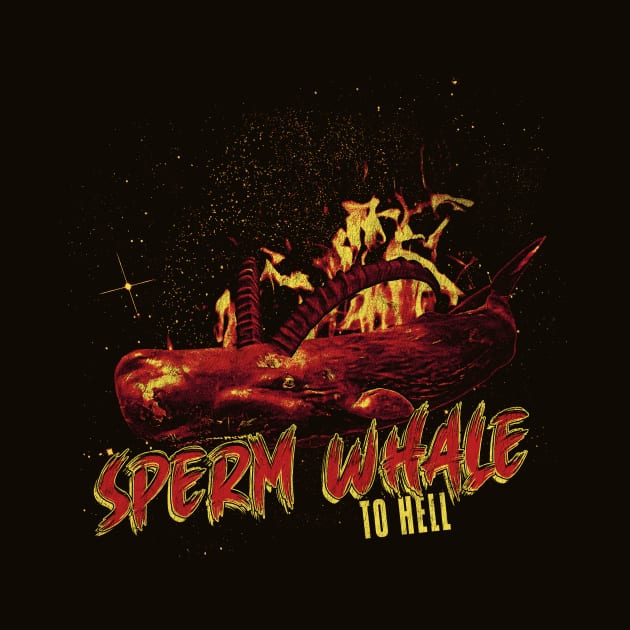 Sperm Whale To Hell by Thread Magic Studio