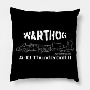 A-10 Thunderbolt II "Warthog" Pillow