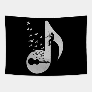 Musical note - Viola Damore Tapestry