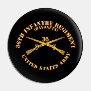 36th Infantry Regt - Bayonet - Infantry Br Pin