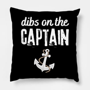 Wife Dibs on the captain Pillow