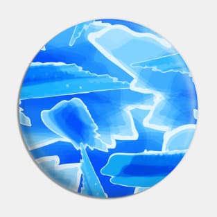 Abstract blue paint background Pin