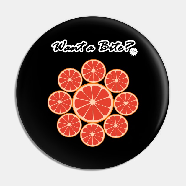 Grapefruit Pin by LinYue