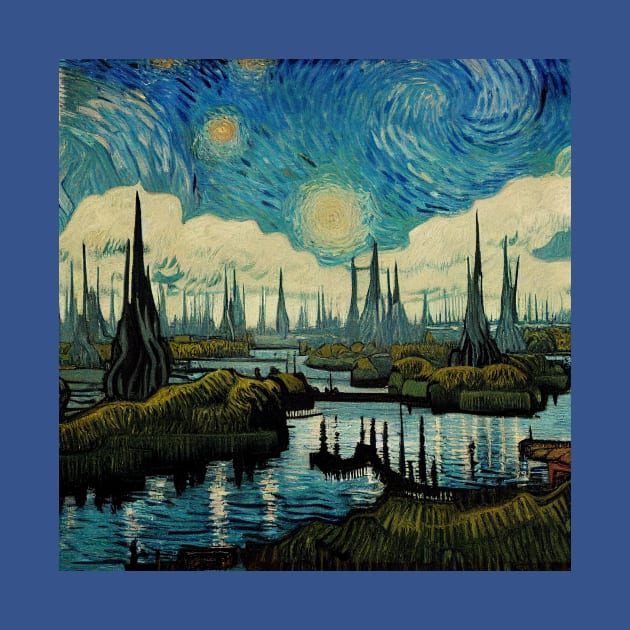 Starry Night in Kashyyyk by Grassroots Green