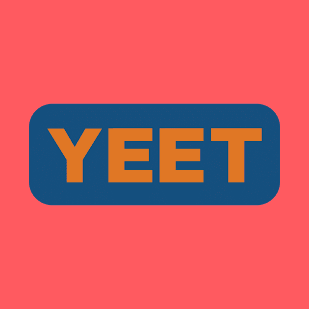 YEET (blue and orange) by toadyco