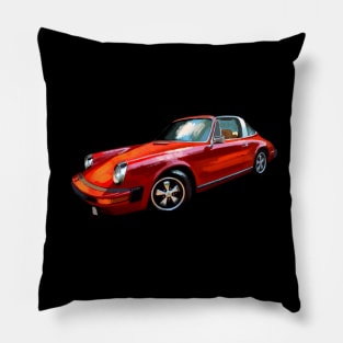 Porsche targa art Pillow