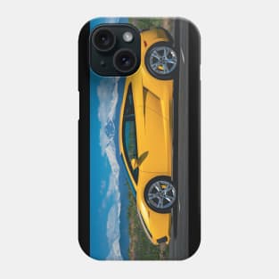 Yellow Lamborghini Gallardo Phone Case